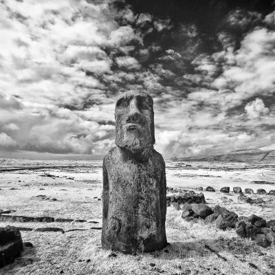 Reisender Moai