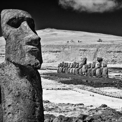 Reisender Moai